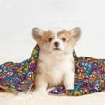 thumbnail image 4 of Naloa Mandala Dog Blanket, 3 Sizes Cat Blanket for Indoor Cats Large Medium Small Dog Gifts-Medium, 4 of 8