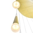 thumbnail image 5 of LED Pool Table Light With Satin Gold Finish, 5 of 6