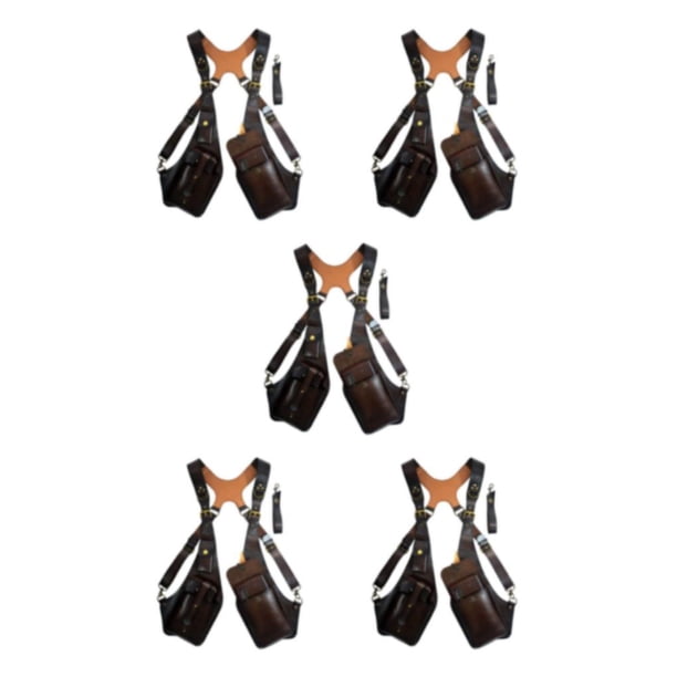 Bolso de hombro Elegante Naiovety Bolso y Cartera de hombro Marron oscuro