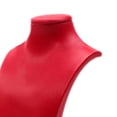 thumbnail image 4 of S SERENABLE Necklace Bust Display Rack Jewelry Pendant Chain Display Holder Womens Neck Jewelry Organizer Stand Holder Rack Red 12.5x23cm, 4 of 5