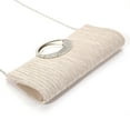 thumbnail image 3 of RUISINERY Satins Pleated Evening Clutches Bag with Detachable Chain Strap Women Bridal Elegant Wedding Handbag Purse, 3 of 9