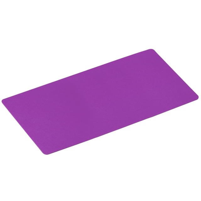 Unique Bargains 24x12' Desk Mat Protector, Dual Side Soft Smooth Mouse Pad Writing Mat, Purple