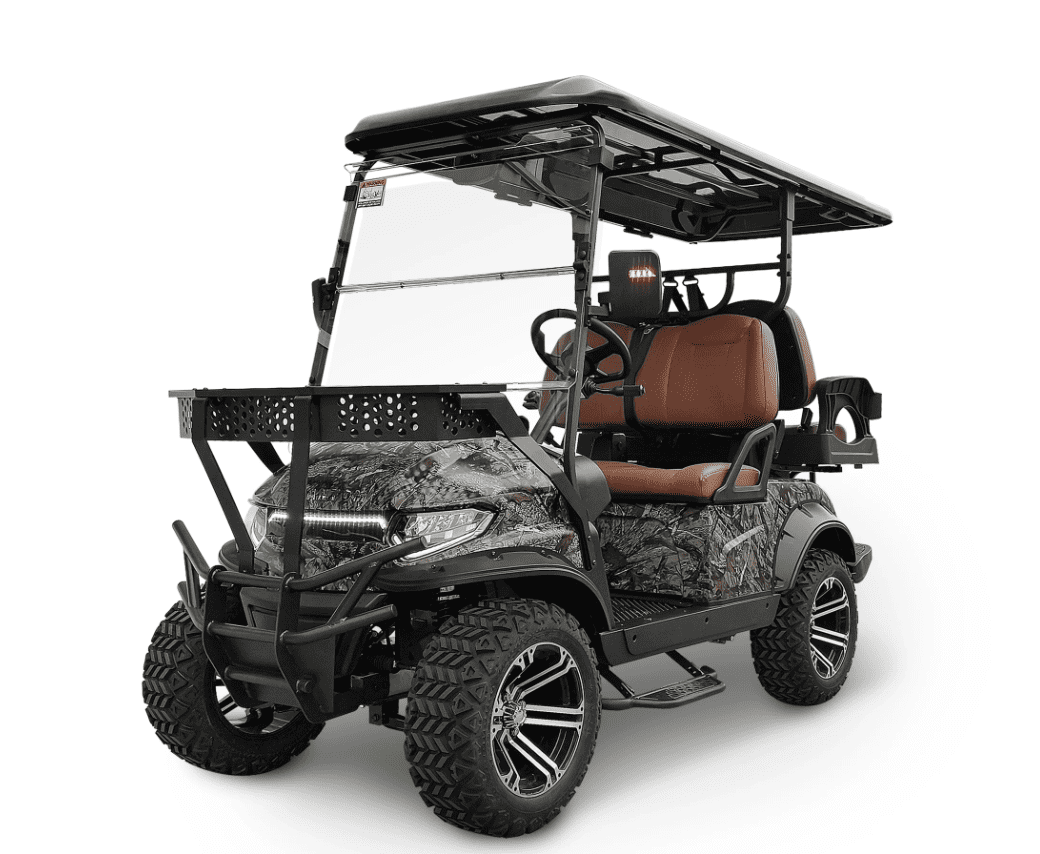 Coleman Powersports GCEV4G-T 5kW Electric Golf Cart, Four Coleman Powersports GCEV4G-T 5kW Electric Golf Cart, Four