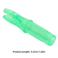 thumbnail image 3 of 100pcs Archery  Nock, Plastic Insert  Nocks Light Weight  Nocks Replacement For Archery Bow, 3 of 8