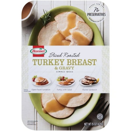 Hormel Sliced Roasted Turkey Breast & Gravy, 15 oz