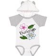 thumbnail image 3 of Inktastic Mississippi Magnolia Flowers and Leaves Boys or Girls Baby Bodysuit, 3 of 5