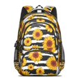 thumbnail image 2 of Sunflowers Backpack for School,Cute School Bag,Schoolbag with Adjustable Shoulder Straps & Padded Back,16.9 Inch, 2 of 5