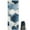 Blue White Gold, variant on Pink Gold Marble Pattern Hot Yoga Mat Towel Non Slip for Hot Yoga - Quick-Drying Yoga Mat Cover with 4 Corner Pockets with Travel Bag - Hot Yoga Towel Non Slip Grip Moisture Wicking Sweat 70"x26"
