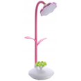 thumbnail image 1 of Lámpara de escritorio de carga LED Lámpara de escritorio pequeña de aprendizaje Soporte para teléfono móvil de girasol plegable retráctil, rosa esquí esquí Gafas de esquí, 1 of 5