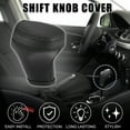 thumbnail image 2 of Unique Bargains Gear Shift Knob Cover for Kia Sportage 2011-2016 with Stitches Durable Interior Transmission Shifter Boot Lever Cover Faux Leather 1 Pcs Black, 2 of 7