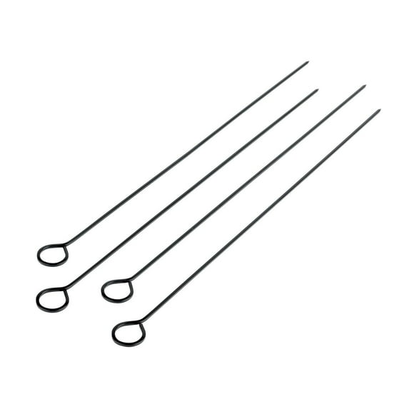 Mainstays 4 pack Metal BBQ Skewers, Black