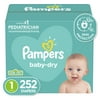 Pampers Baby-Dry Extra Protection Diapers, Size 1, 252 Count