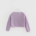 thumbnail image 4 of KyCheLot Long Sleeve Girls Knit Cardigan with Button Closure Soft Cotton Sweater Cardigans 1-13 Years, 4 of 9