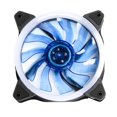 thumbnail image 4 of Dracaena 3 Pack FAN-L19 Fan, 12V DC 120mm Length of led case Fan Computer Cooler, with LED Support for Computer Water Cooling Systems, Blue, 4 of 9