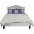 thumbnail image 1 of Atlantic Furniture Naples Upholstered Queen Panel Bed in Pebble Beach, 1 of 14