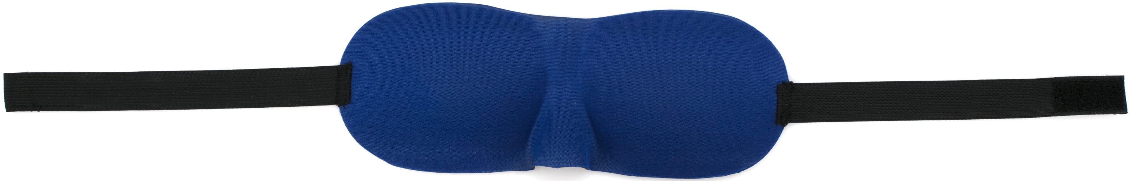 Deluxe Comfort Jet Rest Blink Safe 3D Protective Eye Sleep Mask – Light-Weight – Adjustable Strap – Breathable Polyester – Sleeping Mask, Blue – Pack of 2
