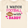 thumbnail image 4 of Inktastic I Watch Football with My Daddy Boys or Girls Baby Bodysuit, 4 of 5