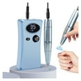 thumbnail image 2 of 35000 RPM Nail Drill, Manicure Electric Nails Drill Machine With LED, Rechargeable Salon Gel Nail Polish Sander ,Professional Tool ,Easy to Use, 2 of 7