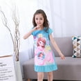 thumbnail image 1 of Robe de Nuit pour Tout-Petits Petites Filles Princess Pyjama Robe, 1 of 2