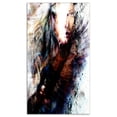 thumbnail image 2 of Woman and Horse with Flying Eagle - Collage Canvas Art Print, 2 of 3