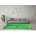 thumbnail image 3 of Ahgly Company Indoor Rectangle Oriental Green Industrial Area Rugs, 4' x 6', 3 of 4