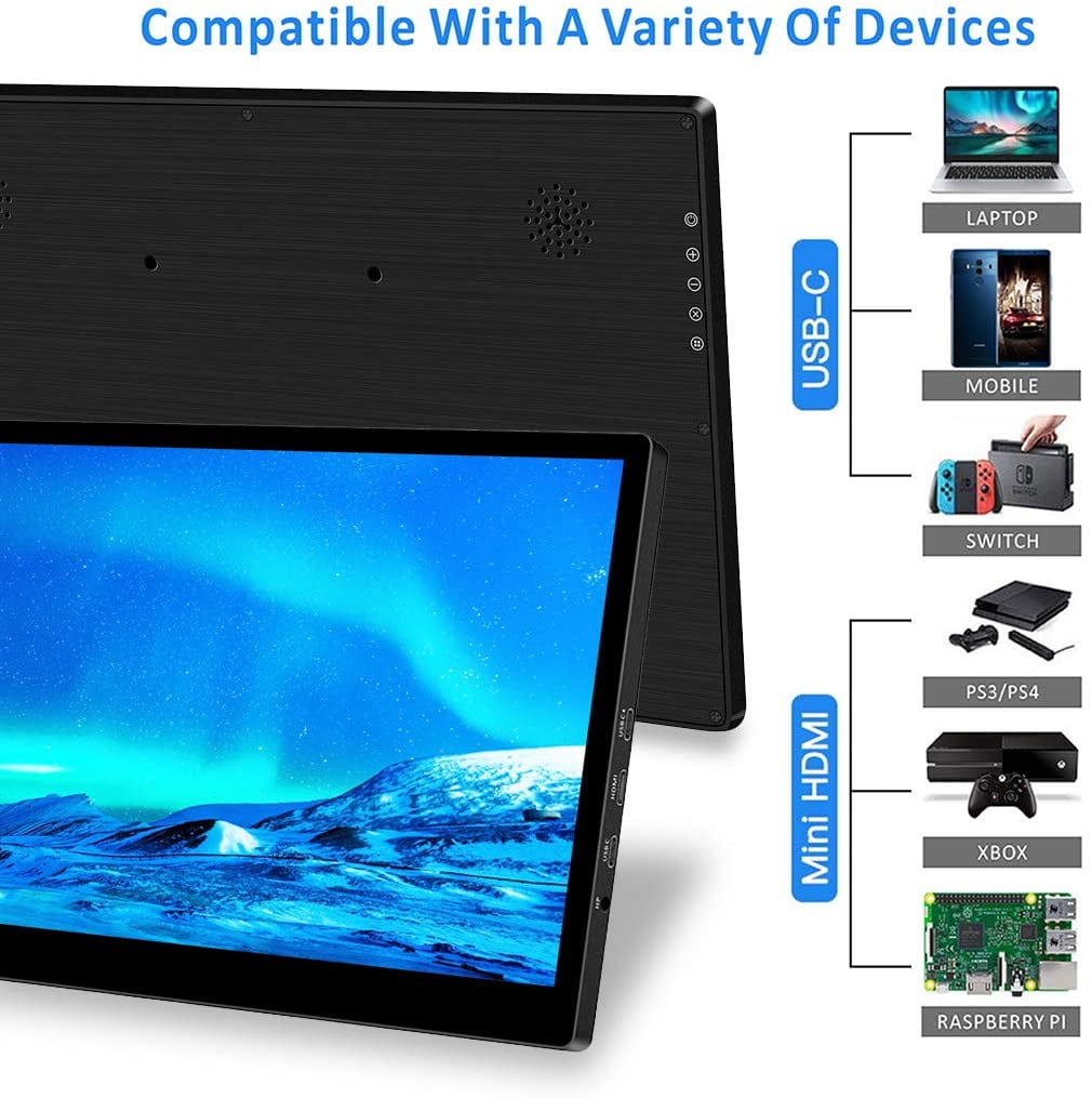 Corkea 11.6 Inch Portable Touchscreen 