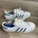 thumbnail image 4 of Adi-das Superstar CQ0675 Mens 11 Running Shoes White Trace Green Leather Sneakers, 4 of 6