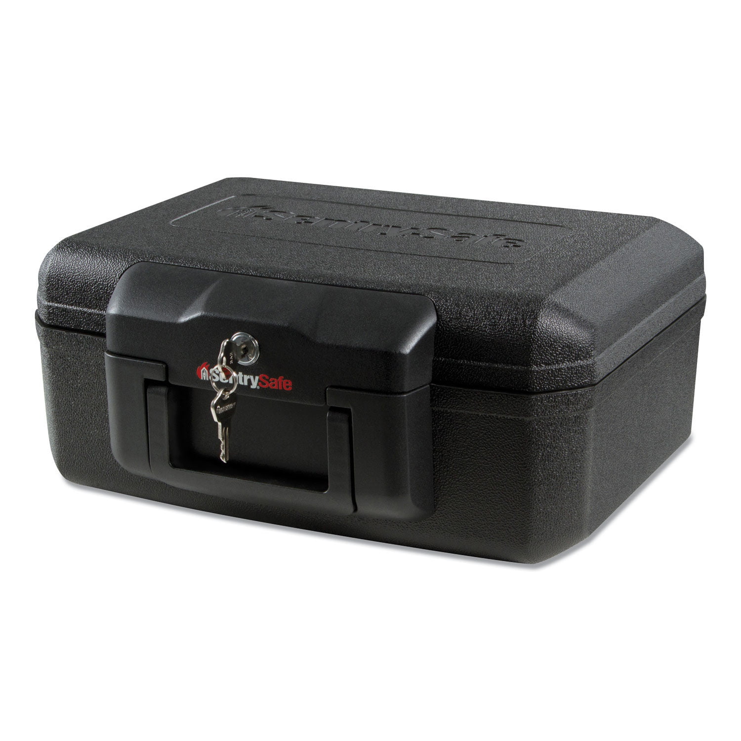 SentrySafe HD2100 Fire-Resistant Box and Waterproof Box with Key Lock 0.37 cu ft 