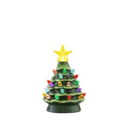 Mr Christmas - 5" Green Nostalgic Trees - Set of 3