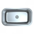 thumbnail image 1 of Ancona Capri Series 32" Undermount Single Bowl Sink in Stainless Steel, 1 of 3