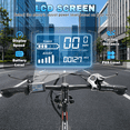 thumbnail image 5 of Electric Bike,749W Peak Motor,20MPH,35Miles,Commuter Ebike for Adults,432WH Removable Battery,7-Speed,26" Tires,Full Suspension,Lightweight,UL 2849, 5 of 11