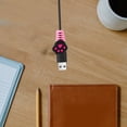 thumbnail image 4 of MERRYHAPY 10Ud Protector De Cable USB Rosa Para Cargador Con Pie Resistente Y Decorativo, 4 of 8