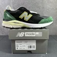 thumbnail image 1 of New Balance 990v3 Made In USA Black Green 2021 Sz 6.5 Mens Casual Shoes M990CP3, 1 of 6