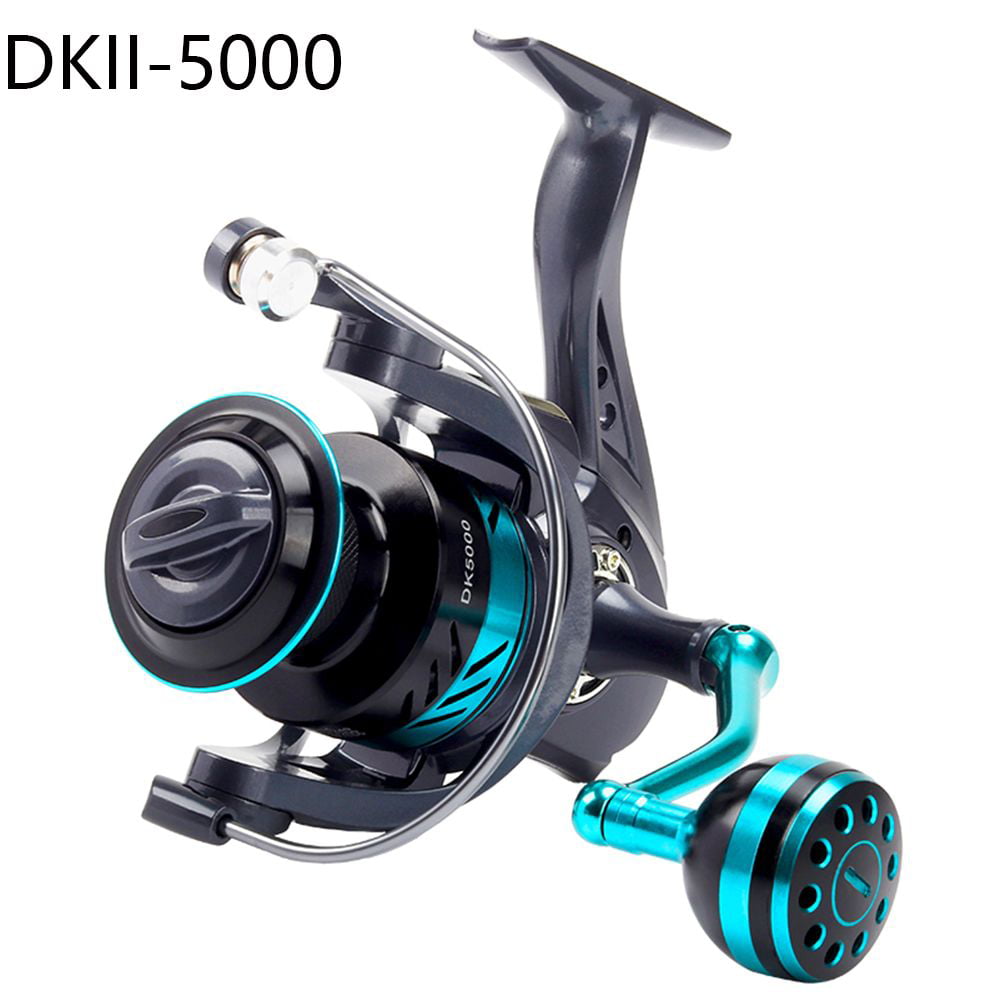 High Speed 5.2:1 Gear Ratio Dk 1000-7000 Angling Supplies Luya Accessories Fishing Reel Baitcasting Reels Drag Fish Wheels Dkii 5000
