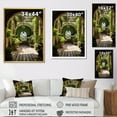 thumbnail image 4 of Designart "Colonial Charm Of Cuba: An Oasis I" Cuba Wall Decor, 4 of 7