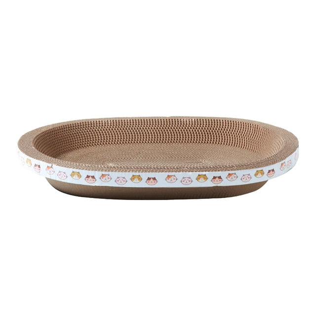 Rascador de cartón para gatos, cama, garra, protección para muebles, cuenco, rascador 50cmx32cm