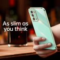 thumbnail image 6 of Galaxy S20 Case, Designed for Electroplated Samsung Galaxy S20 4G/5G Phone Case, Case Soft TPU Protective Shockproof Flexible Samsung Galaxy S20 Case 6.2 inch，Mint Green, 6 of 12