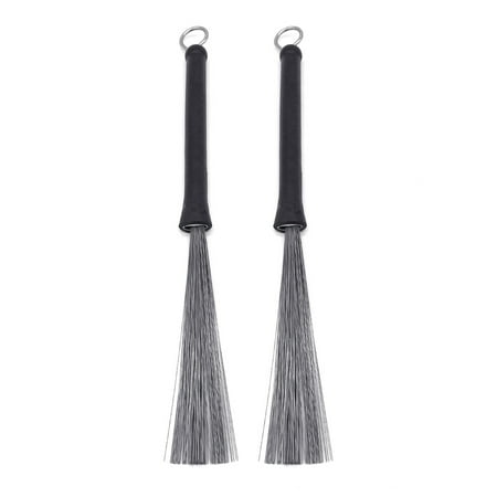 

MANNYA Drum Brushes Wire Brushes Retractable Drums Sticks Brush for Jazz Drum Stick