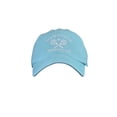 thumbnail image 2 of D&Y Pastime Outdoor Embroidered Low Profile Baseball Cap, Hamptons Tennis Club, Mint, 2 of 4