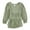 Green - 309, variant on American Eagle Womens Ruffle Peplum Blouse, Green, Small