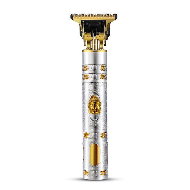 Clipper para el cabello USB Trimador de barba eléctrica portátil con cabezas desmontables Mujeres Adultos Kit de edad mayor Máquina de pelo profesional Tipo 2 Kearding CE001482-02B