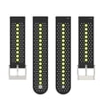 thumbnail image 4 of Correa De Repuesto Compatible Con Samsung Galaxy Watch4 40/42/44/46 Mm /Watch4 Classic Silicone Watch Band Vogacara EL017274-10, 4 of 5