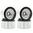 thumbnail image 1 of Yeacher Aluminum Alloy Wheel Rim Beadlock Silvery Wheel Rims Hub 4pcs 2.2inch 65*36mm Replacement for, 1 of 8