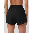 thumbnail image 4 of ANFERRY High Waisted Swim Shorts for Women Side Split Beach Board Short 2 in 1 Tankini Bottom with Pockets, 4 of 7