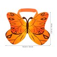 thumbnail image 2 of UPOUART  Pet Costume Orange Butterfly Wings For Dogs And Cats Photo Accessories 1 PCS, 2 of 7