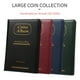 thumbnail image 5 of Bearachild Libro de colección de monedas de 150 bolsillos, gran capacidad, moneda de dólar de plata rusa, sellos de dinero a prueba de agua, Almacenamiento y organización del hogar Negro Bearachild HA073927-01, 5 of 6