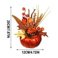 thumbnail image 3 of Blukids Mini Artificial Pumpkin for Spring Decoration,Faux Fall Flowers,Artificial Flowers for Home Halloween Thanksgiving Table Centepieces, Fall Outdoor Indoor Decorations(red), 3 of 6