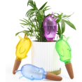 thumbnail image 1 of Macetero con púas de riego automático, riego por goteo, picos de riego, raíces húmedas para plantas, plantas de autorriego más saludables, riego por goteo automático, depósito para pájaros, 4 paquetes Sincero Electrónica, 1 of 5