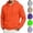 Saffron, variant on HAJWOH Mens Hoodie Pullover Pocket Winter Warm Adjustable Drawstring Hood, Kangaroo Pocket,Machine Wash