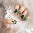 thumbnail image 3 of JHEHF Christmas Full Wrapping Nail Stickers Nail Polish Strips Santa SnowMan Christmas Tree Nail Decals DIY Art Decals Strips for Xmas Decor Stickers for Women 4/3/2/1Set, 3 of 7